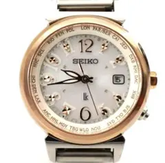 希少美品】SEIKO ルキア SSVV033ソーラー 電波 LUKIA 動作◎ - メルカリ