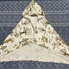 ★まもなく出品終了★定価4,000円 プーさんフード付きタオルディズニー美品