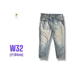 【各種割引】LEVI'S 702 ルーズ ストレート デニム パンツ W32
