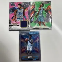 NBAブランダン・ミラー レリックカードセット