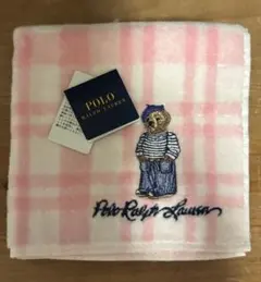 Polo Ralph Lauren タオルハンカチ ピンク