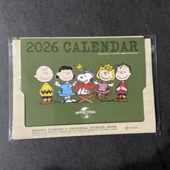 スヌーピー カレンダー 2026年 置き型 卓上