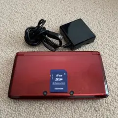 【液晶良好】ニンテンドー3DSフレアレッド