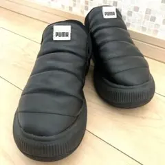 人気✨【PUMA 】プーマ レディース 厚底スニーカー スリッポン 24cm