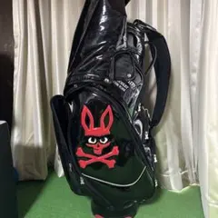 Psycho Bunny キャディバッグ カモフラ スカル柄 - メルカリ