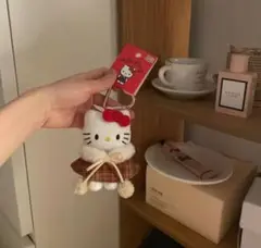 ハローキティ ぬいぐるみキーホルダー サンリオ