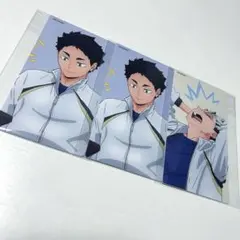 ハイキュー　アニメイト　喜怒哀楽 特典 大判カード　セット　木兎光太郎　赤葦京治