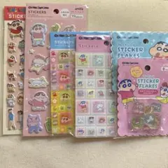 セリアクレヨンしんちゃんシール　6枚セットのサムネイル