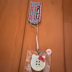 キティ　ボタン