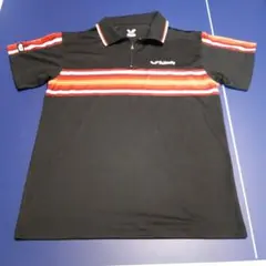 バタフライ 卓球ユニフォーム Lサイズ 黒/赤