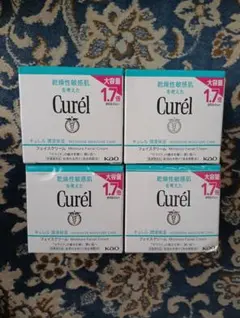 Curélモイスチャーフェイスクリーム 大容量1.7倍4個セット Curélモイスチャーフェイスクリーム 大容量1.7倍4個セット - メルカリ