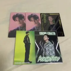 PSYCHIC FEVER 小波津志 トレカ 5枚セットのサムネイル