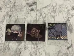呪術廻戦　ウエハース3 ステッカー　狗巻棘　真人　日下部