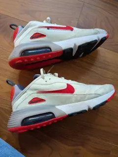 Nike Air Max スニーカー ベージュ/レッド