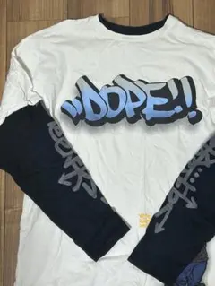 DOPE!! グラフィック 長袖カットソー