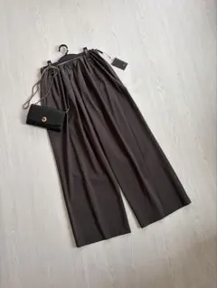 ヤマダヤ新品スコットクラブ系列ゆったり黒ワイドパンツ19800円 - メルカリ