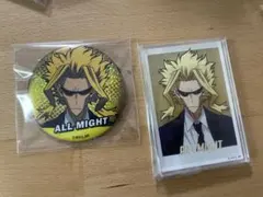 僕のヒーローアカデミアオールマイト缶バッジアクリルブロックセット