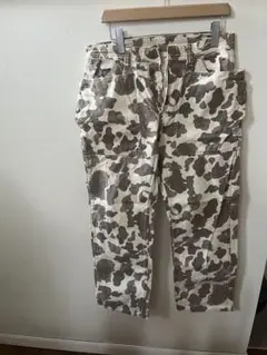 ササフラス　フォールリーフパンツ　カモ柄のサムネイル