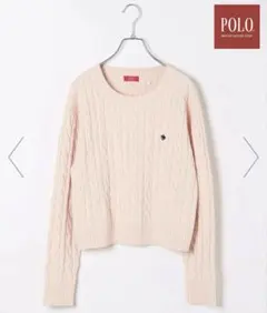 ☆☆週末値下げ中！☆☆ 【POLO BCS(ポロ・ビーシーエス)】ケーブルニット