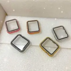 44mm 画面保護 ダイヤカバー AppleWatch　カバー 保護カバー