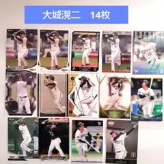 大城滉二　オリックスバファローズ　プロ野球カード　BBM　14枚