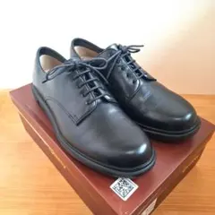 ムーンスターGently GE206 ブラックレザー シューズ 着用１回美品