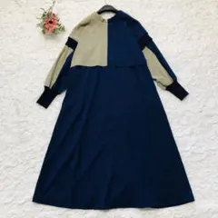 オズモーシス◆ バイカラー2WAYワンピース