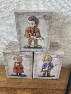 ファイナルファンタジータクティクス ミニチュアフィギュアコレクション 3種セット