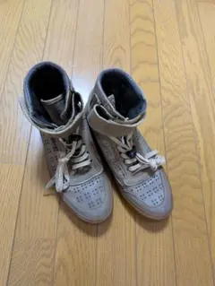 ディーゼルブラックレーベル ハイカットスニーカー ベルクロ付き