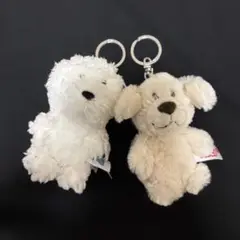 NICI ぬいぐるみキーホルダー 犬　セット