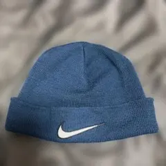古着 希少 USA製 90s NIKE ワンポイントスウッシュニット帽 y2kのサムネイル