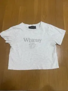 Libby & Rose ロゴ刺繍 クロップドTシャツのサムネイル