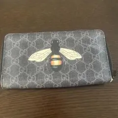 GUCCI ハチ刺繍 長財布 専用袋&ケース付き - メルカリ
