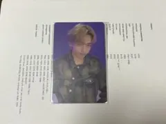 BTS テヒョン LAYOVER weverse特典 PVCトレカ