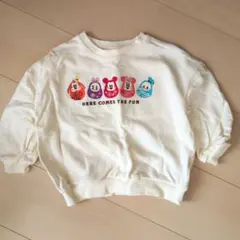 Littc　トレーナー　ディズニー　アイボリー　100cm