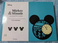 Mickey＆Minnie SILHOUETTE CLOCK