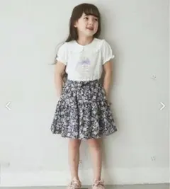 エニィファム　総柄スカパン　130㎝