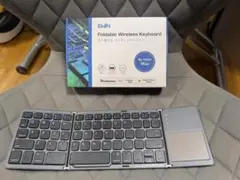 Ewin 新型 折りたたみ式 Bluetoothキーボード（タッチパッド搭載）
