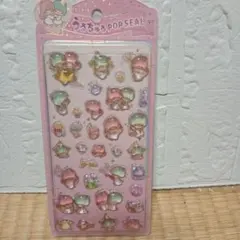 リトルツインスターズ うさちゅるPOPシール