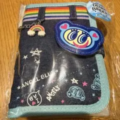 エンジェルブルー シール帳 オリンピア デニムバインダー A