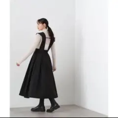 【新品】natural beauty basicタフタボリュームジャンスカ M