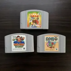 NINTENDO64 ソフト 3本セット まとめ売り 動作未確認
