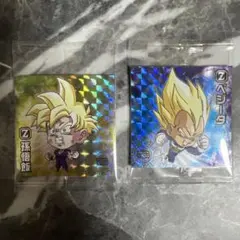 ドラゴンボールZ ウエハース　シール　ベジータ　孫悟飯　　ＧＲ　2837311