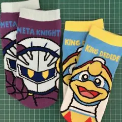 メタナイト & デデデ大王 ソックス　子供　靴下