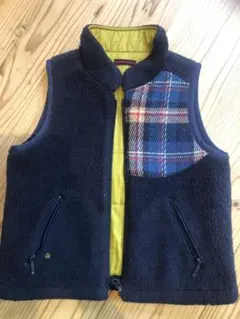 ファミリア　キッズ　フリース　ベスト　110cm