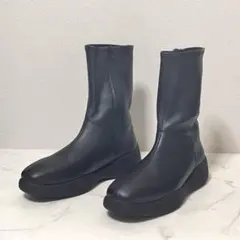 ★美品★ユニクロC 柔らかストレッチブーツ　23.5cm