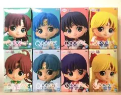 Qposket フィギュア スーパーセーラームーン A/Bカラー 4種セット