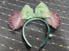 ミニー　耳付きカチューシャ アリエル