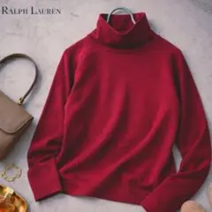 希少 90s ラルフローレン モックネック ストレッチ タートル L