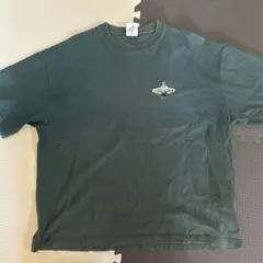 ダークグリーン 半袖Tシャツ ロゴ入り　BEN DAVIS